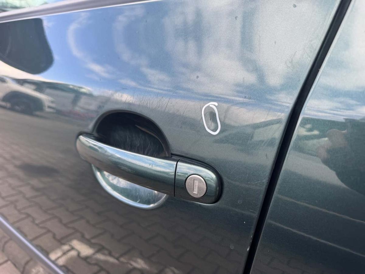 Skoda Fabia 2 original T&uuml;r vorn links LF6K Highland Gr&uuml;n Rohbau Bj.2008